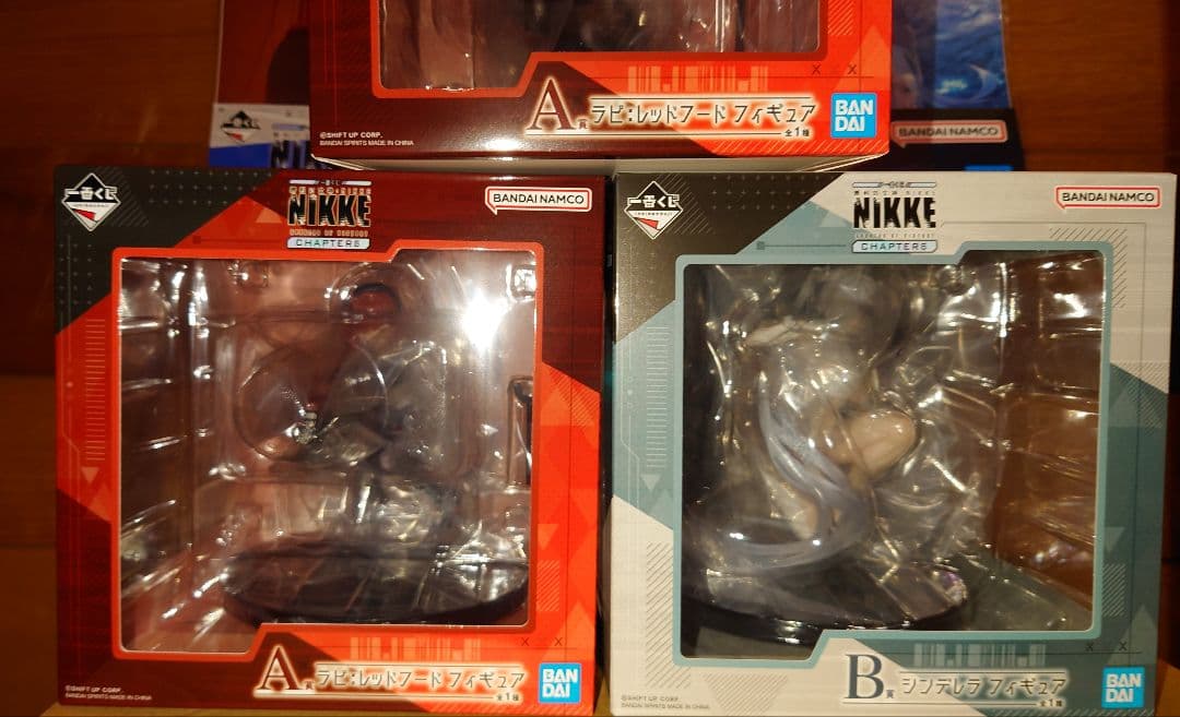 一番くじ　勝利の女神　NIKKE フィギュアA賞 ×2　B賞 F賞 新品未開封