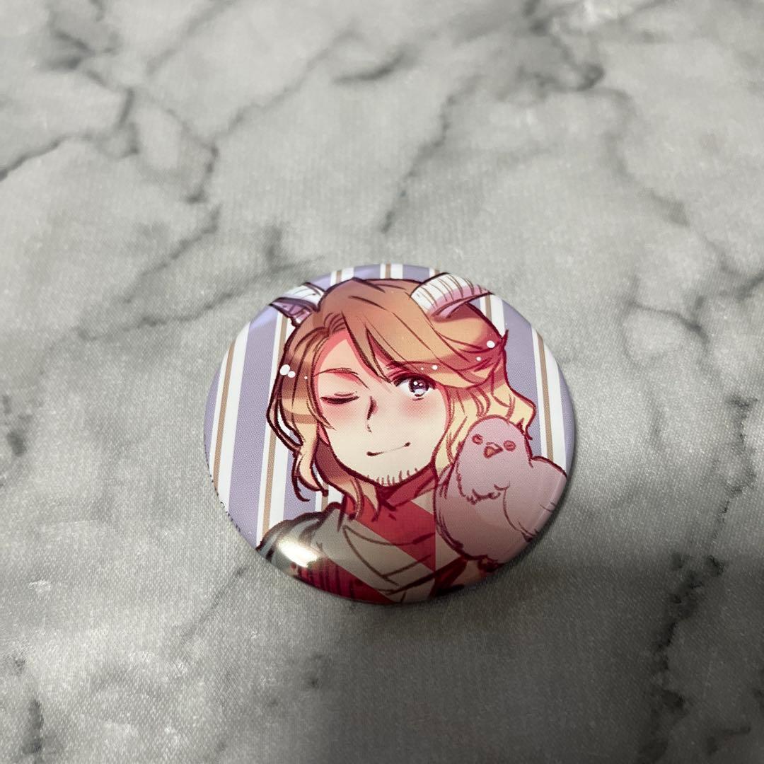 ヘタリア　缶バッジ　つのたりあ