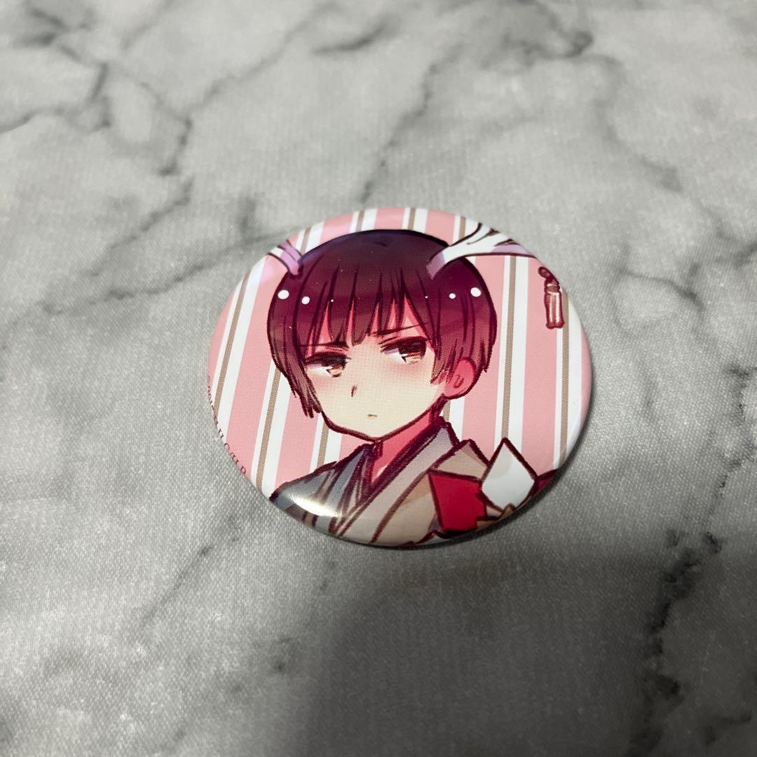 ヘタリア　缶バッジ　つのたりあ