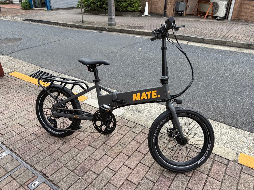 m*m様 MATE GO+ 電動アシスト自転車 20インチ スリックタイヤ化 走