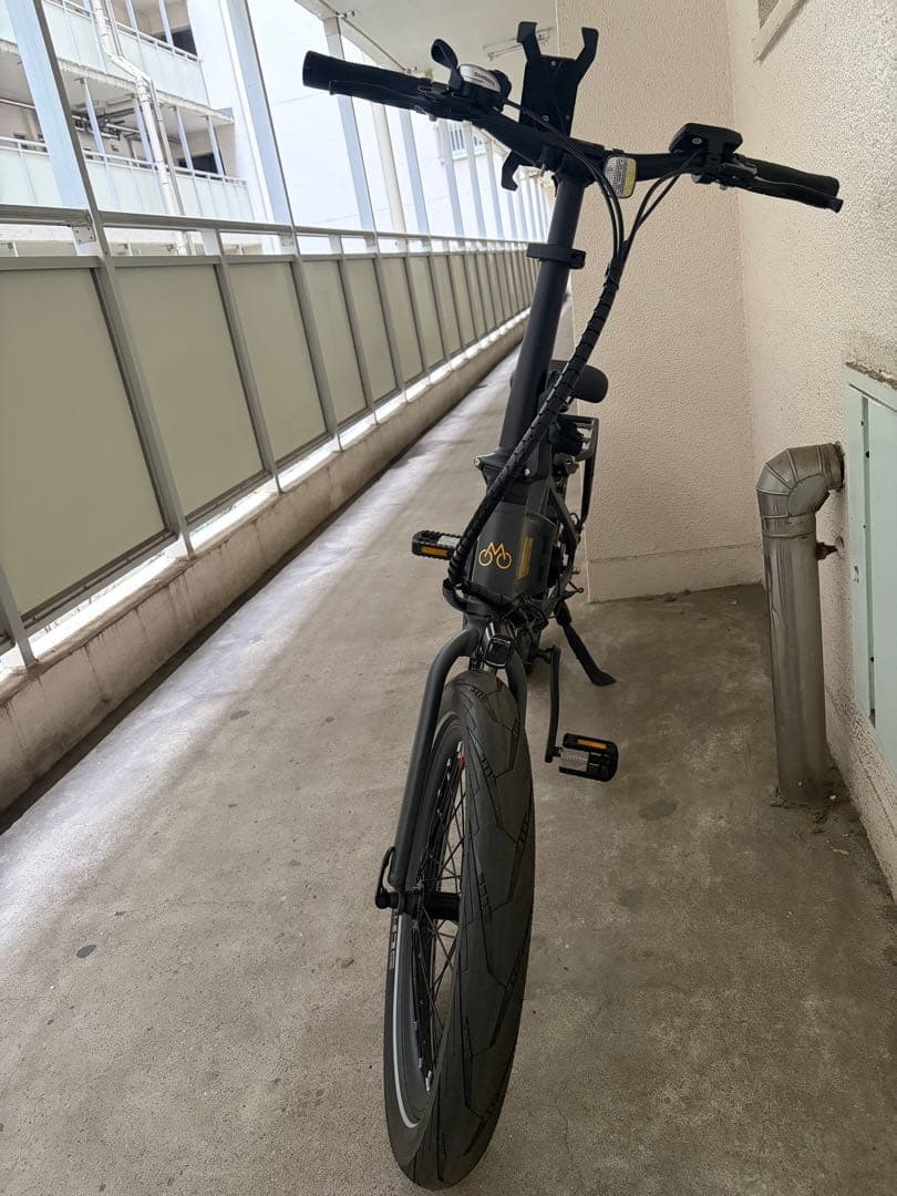 m*m様 MATE GO+ 電動アシスト自転車 20インチ スリックタイヤ化 走