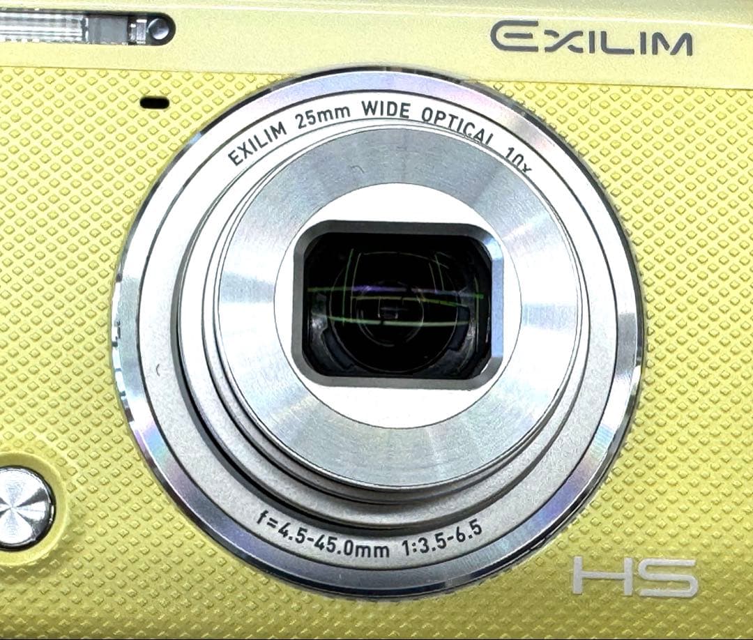 CASIO EXILIM ZR-70 イエロー コンパクトデジタルカメラ