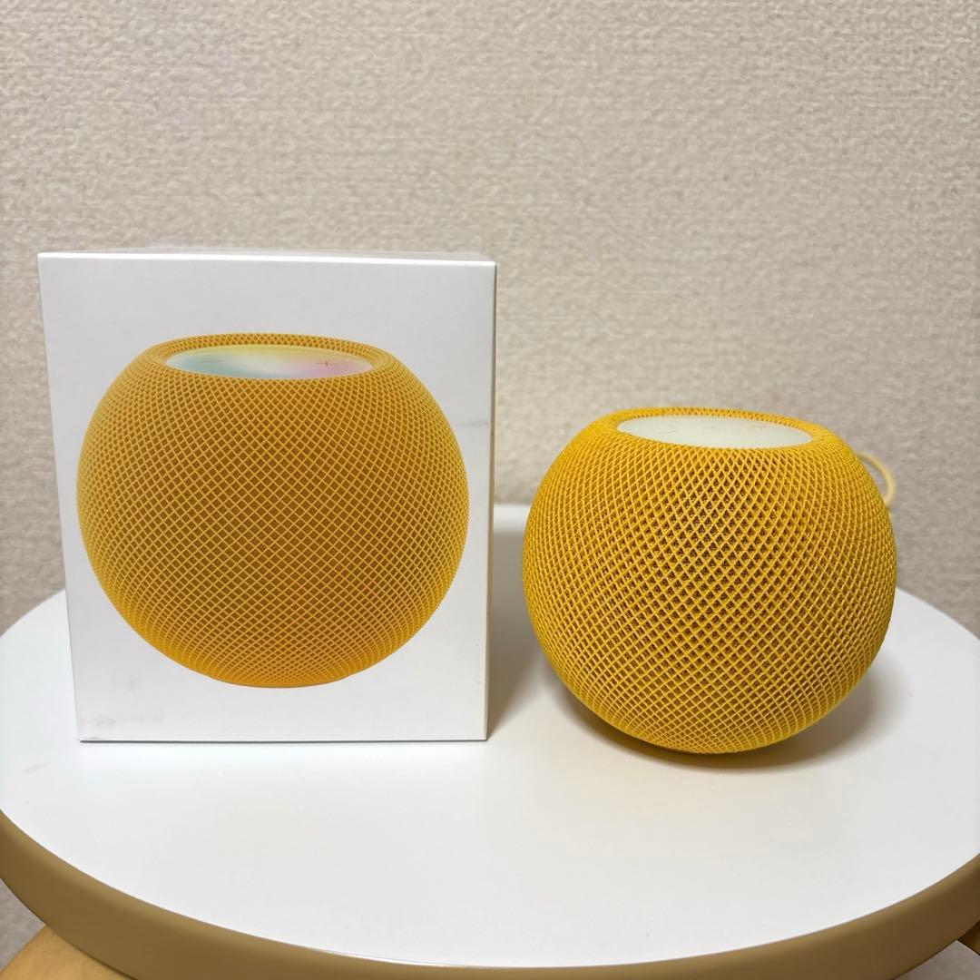 Apple  Pod mini イエロー　美品　スマートスピーカー