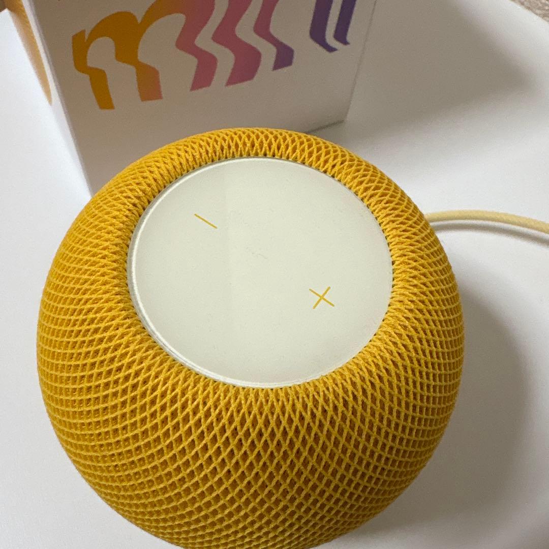Apple  Pod mini イエロー　美品　スマートスピーカー