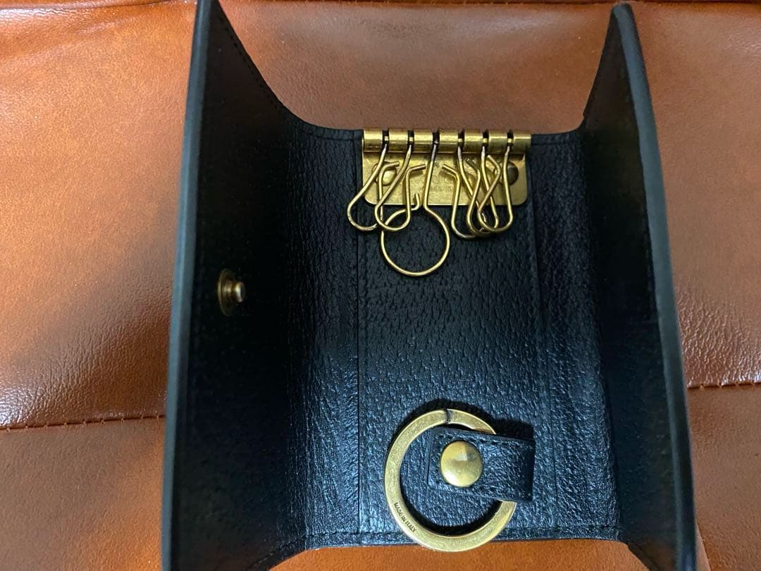 GUCCI グッチ　ビー　スター　蜂　星　アニマリエ　キーケース　ブラック