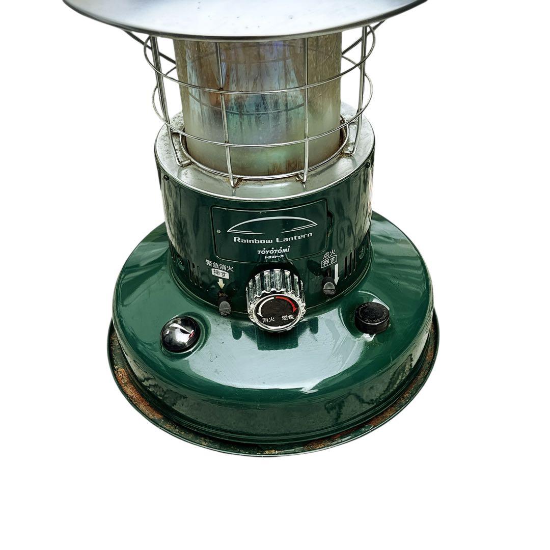 トヨトミ レインボーストーブ RL-25C 緑 レトロ石油ストーブ