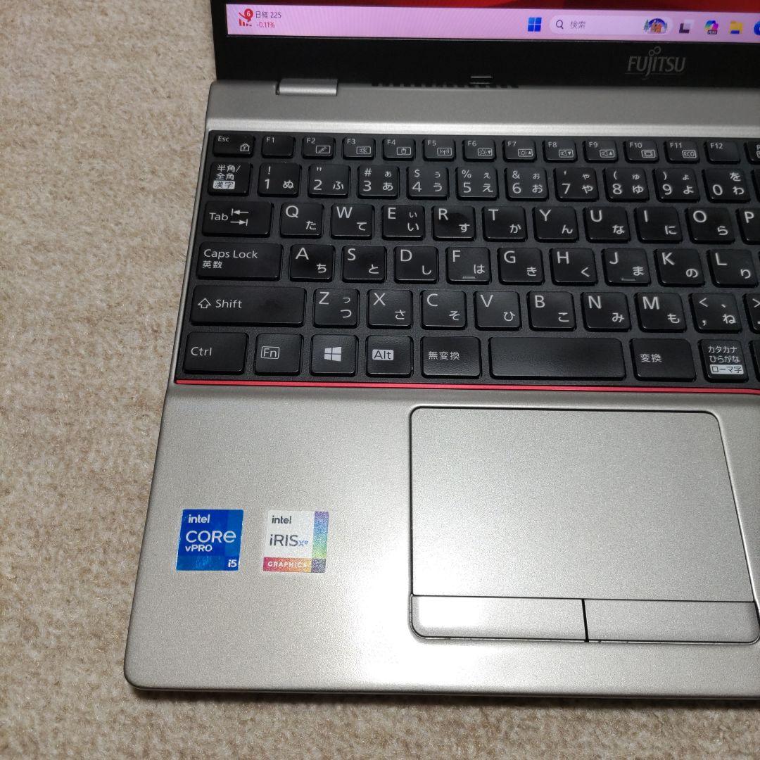 やや難あり 第11世代 富士通 LIFEBOOK U7511/G i5 NVMe