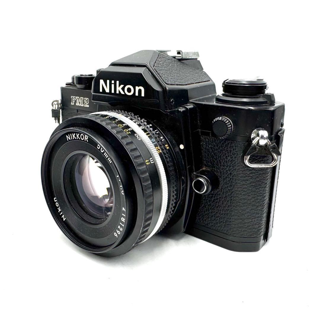 ❁後期型！動作良好❁Nikon New FM2 & Ai-S 50mm F1.8