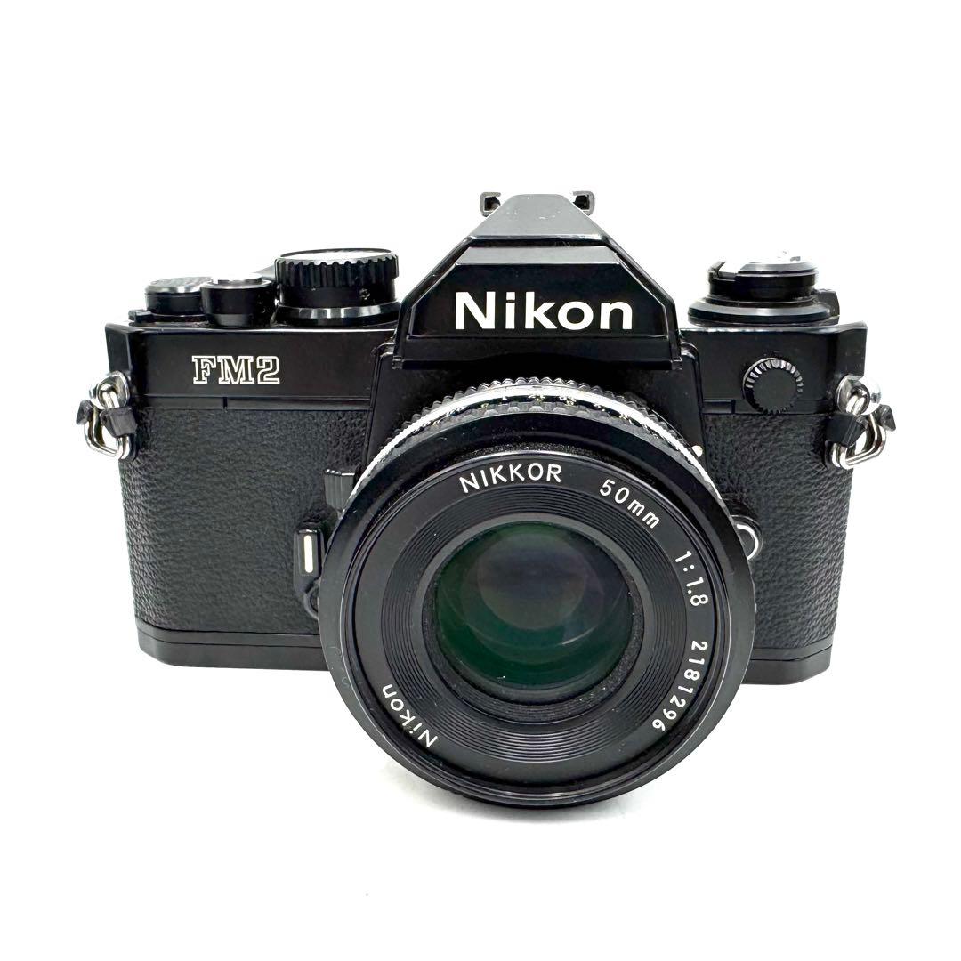 ❁後期型！動作良好❁Nikon New FM2 & Ai-S 50mm F1.8