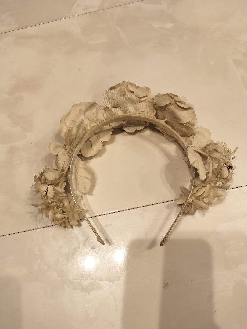 ヴィクトリアンメイデン　エレガントローズガーランドカチューシャ