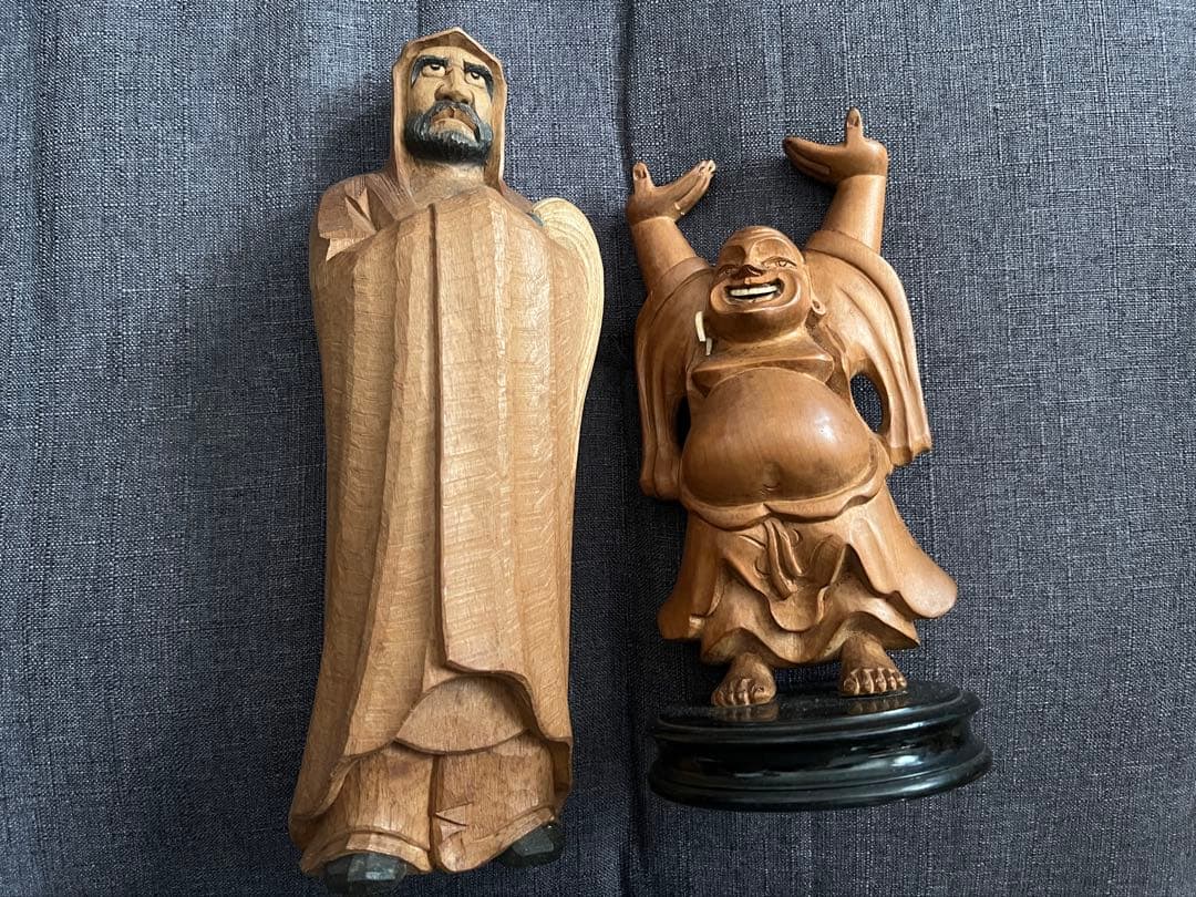 木目込人形 福の神と僧侶セット