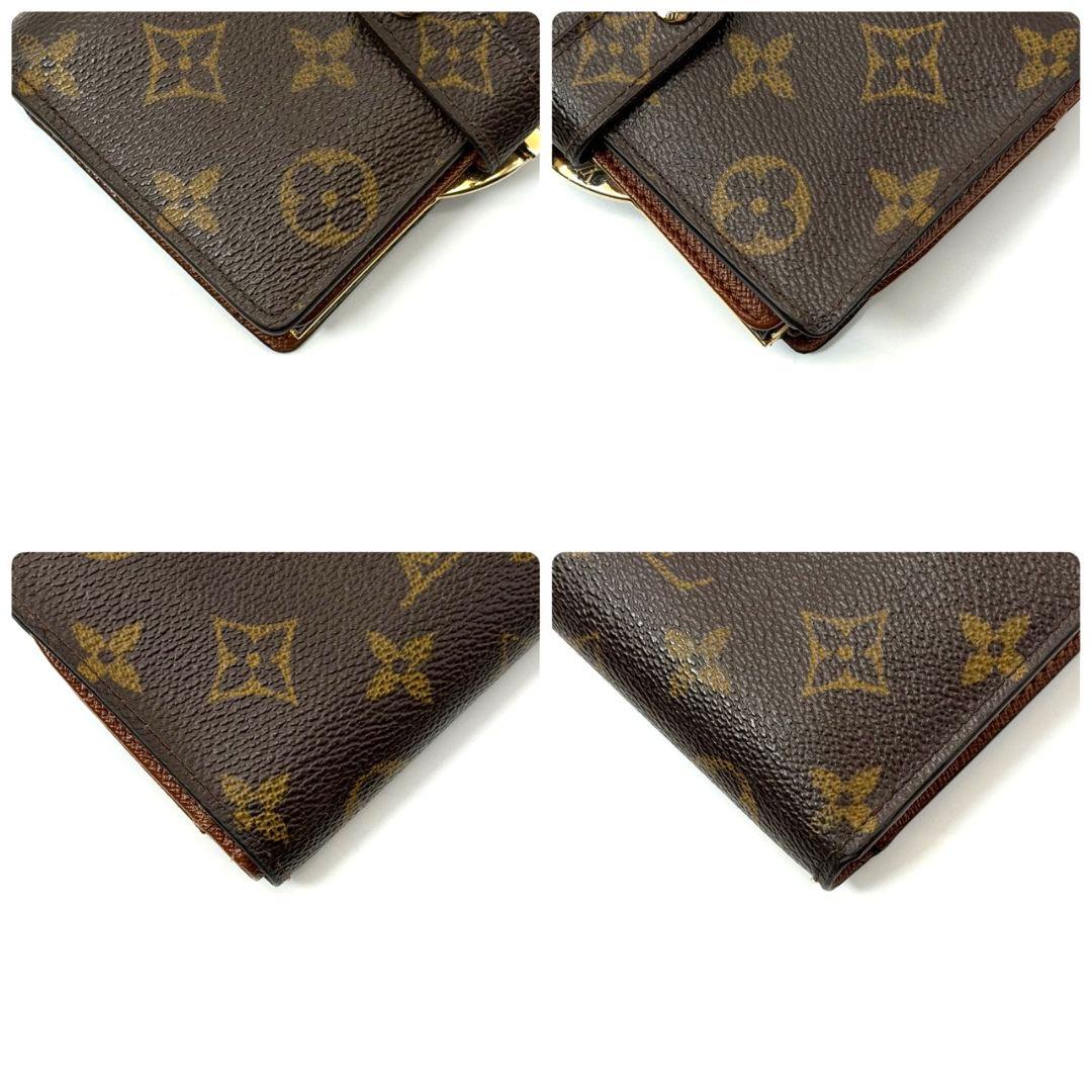 ルイヴィトン モノグラム ポルトモネ ビエ ヴィエノワ 財布 がま口 二つ折り