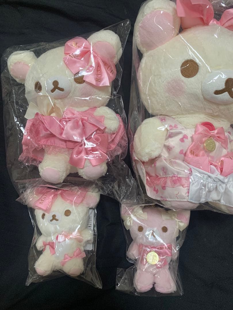 コリラックマぬいぐるみ4点セット　メゾンドフルールMDF
