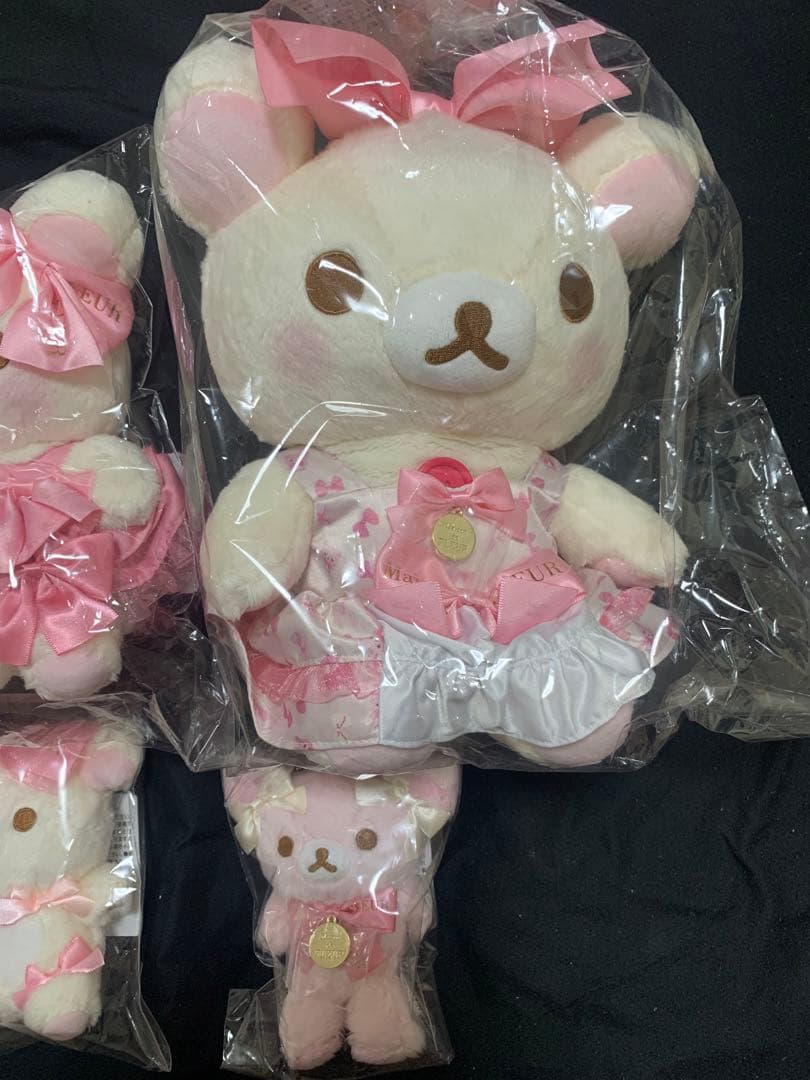 コリラックマぬいぐるみ4点セット　メゾンドフルールMDF