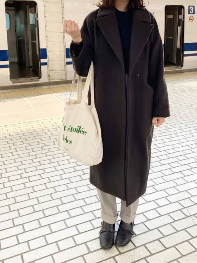 IENA イエナ MANTECO オーバーチェスターコート ブラウン 40