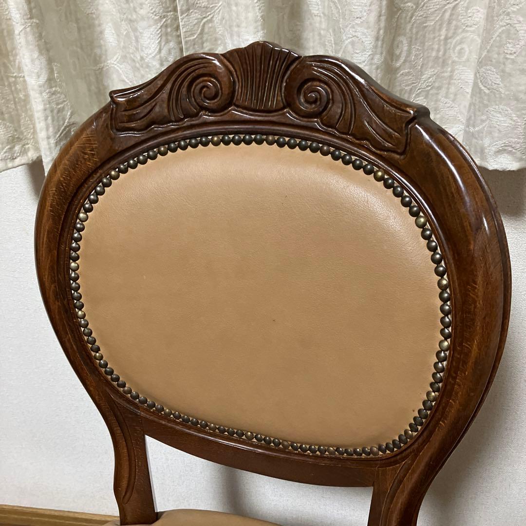 イタリア家具　アンティークダイニングチェア