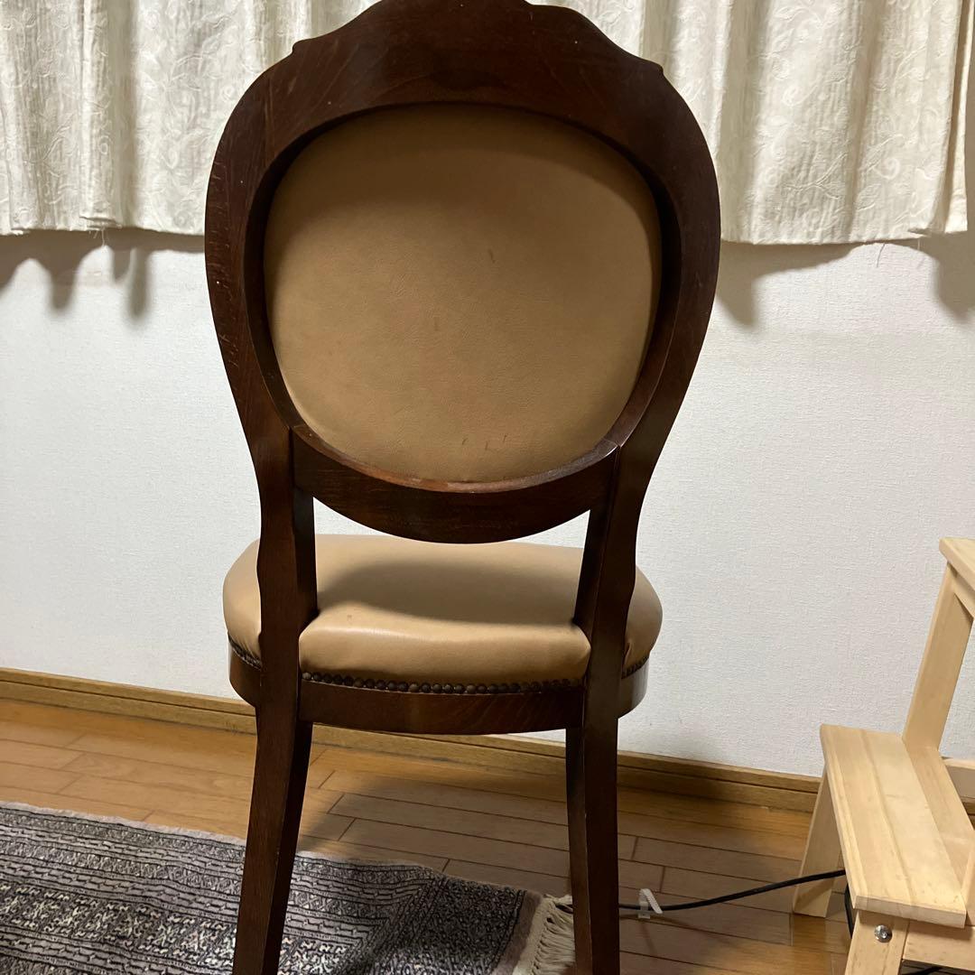 イタリア家具　アンティークダイニングチェア