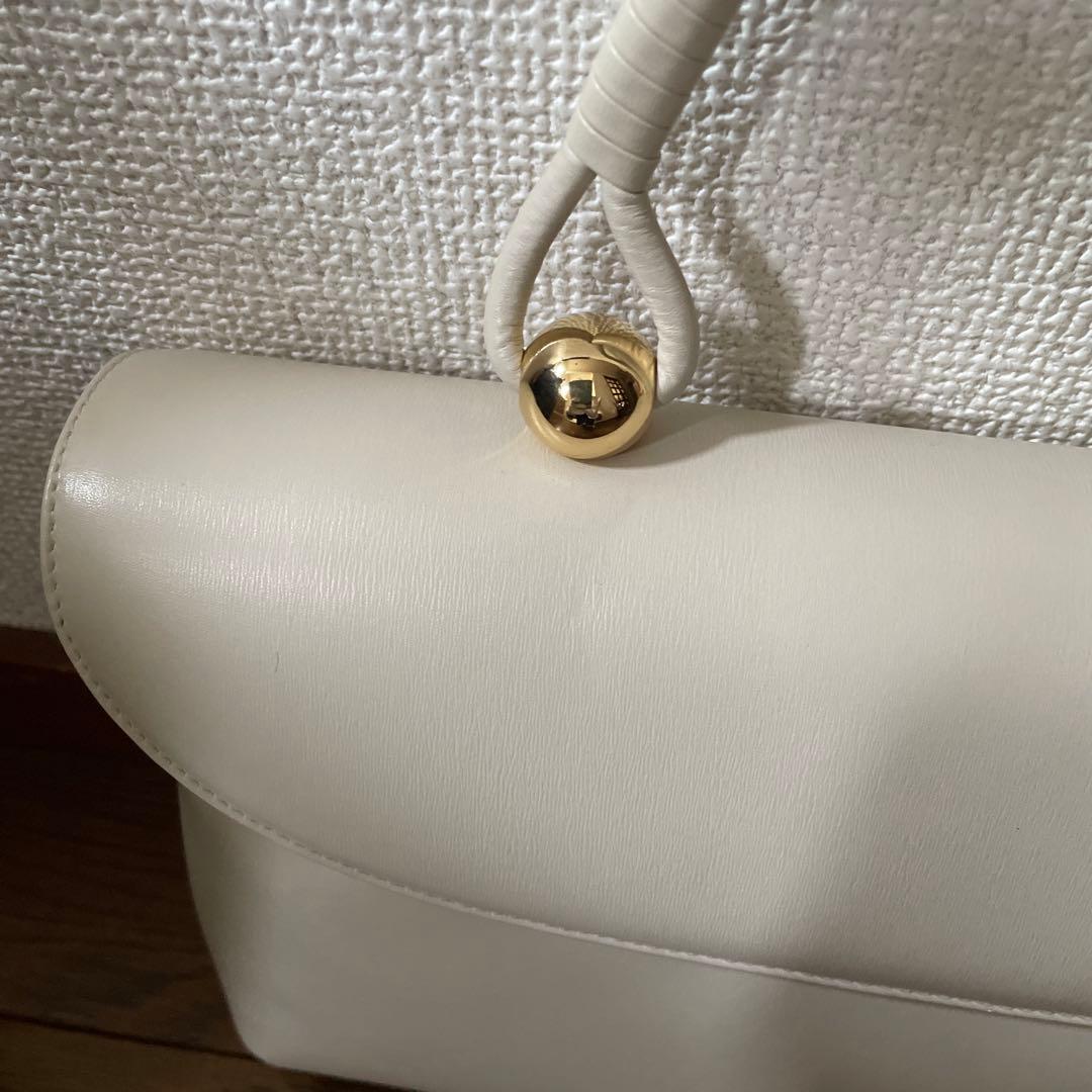 mai様　未使用　濱野　アイボリー　フォーマル　ハンドバッグ