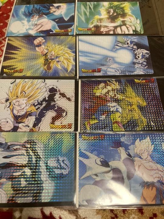 ドラゴンボールZ & 超 劇場版 クリアファイル フルコンプリートセット