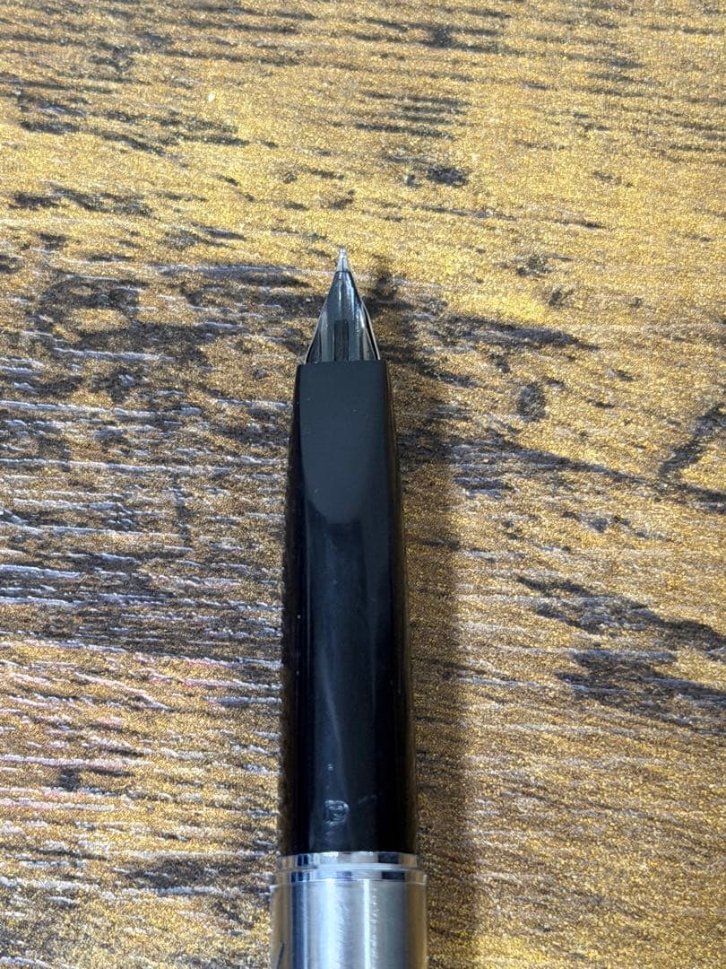 新品未使用　1980年代　蝕刻　竹と雉　白金　万年筆 18金　細字　コンバーター