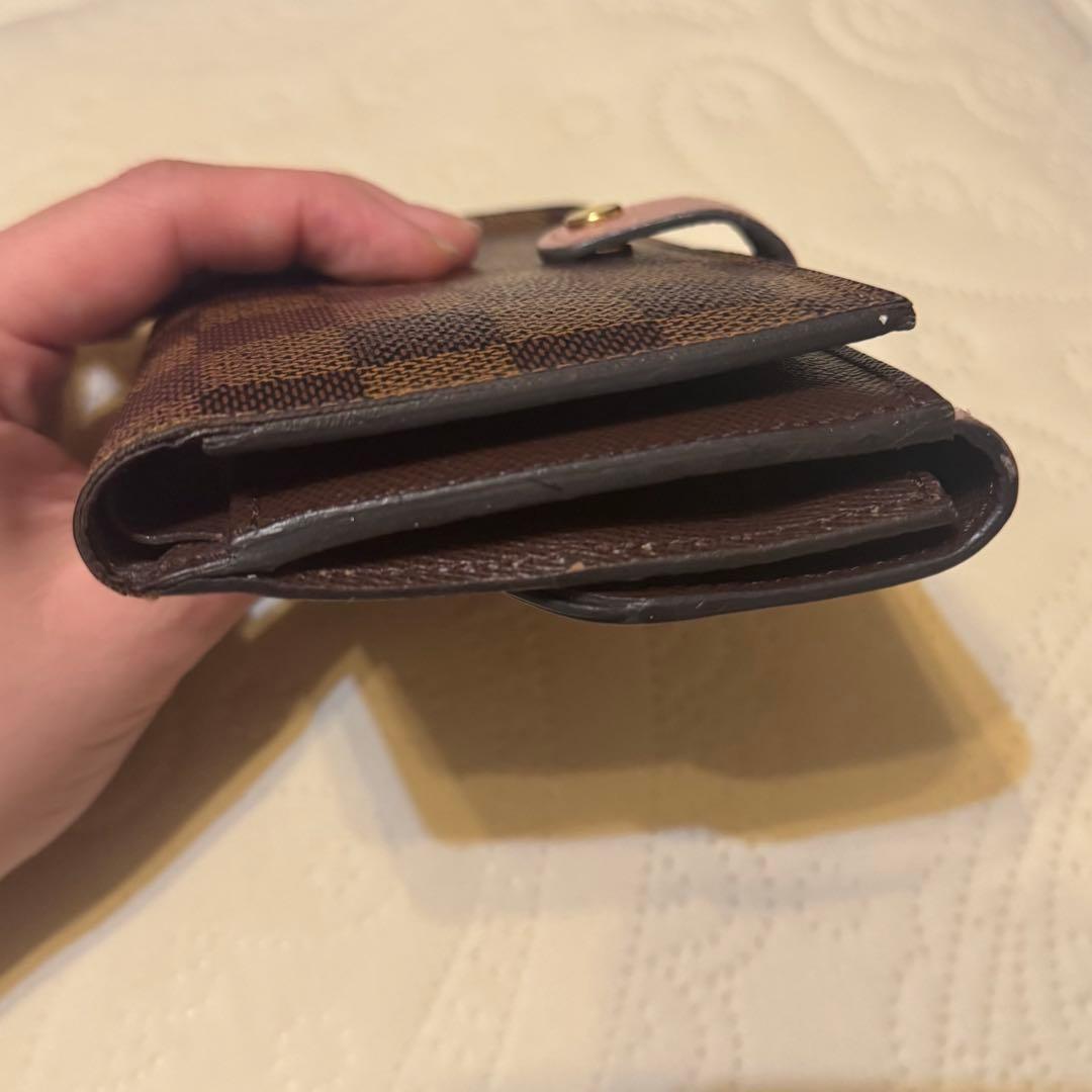 ノルマンディLouis Vuitton ダミエ ピンク二つ折り財布 即購入可