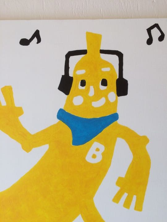 オリジナルペイント　ダンスバナナマン