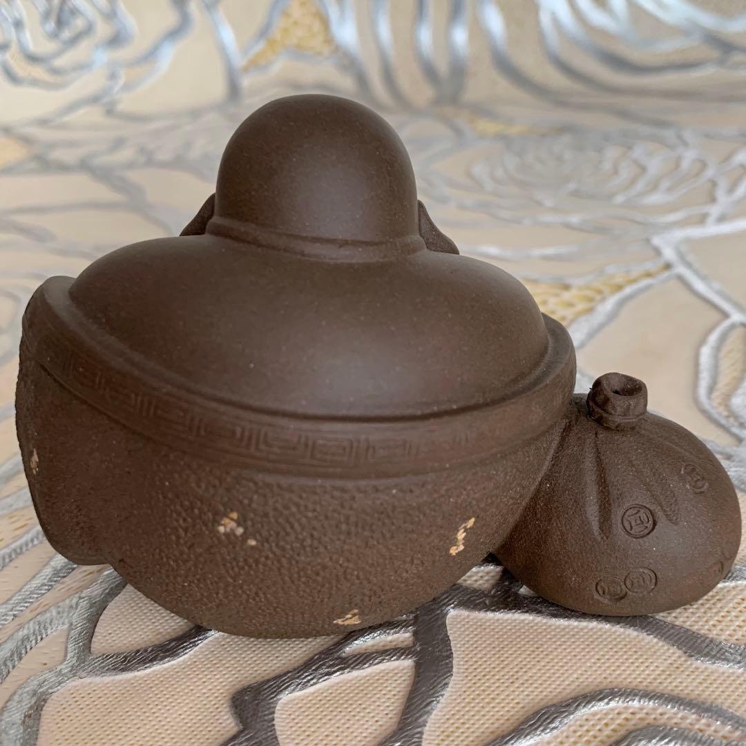 布袋様 七福神 茶器 置物 縁起物 陶器