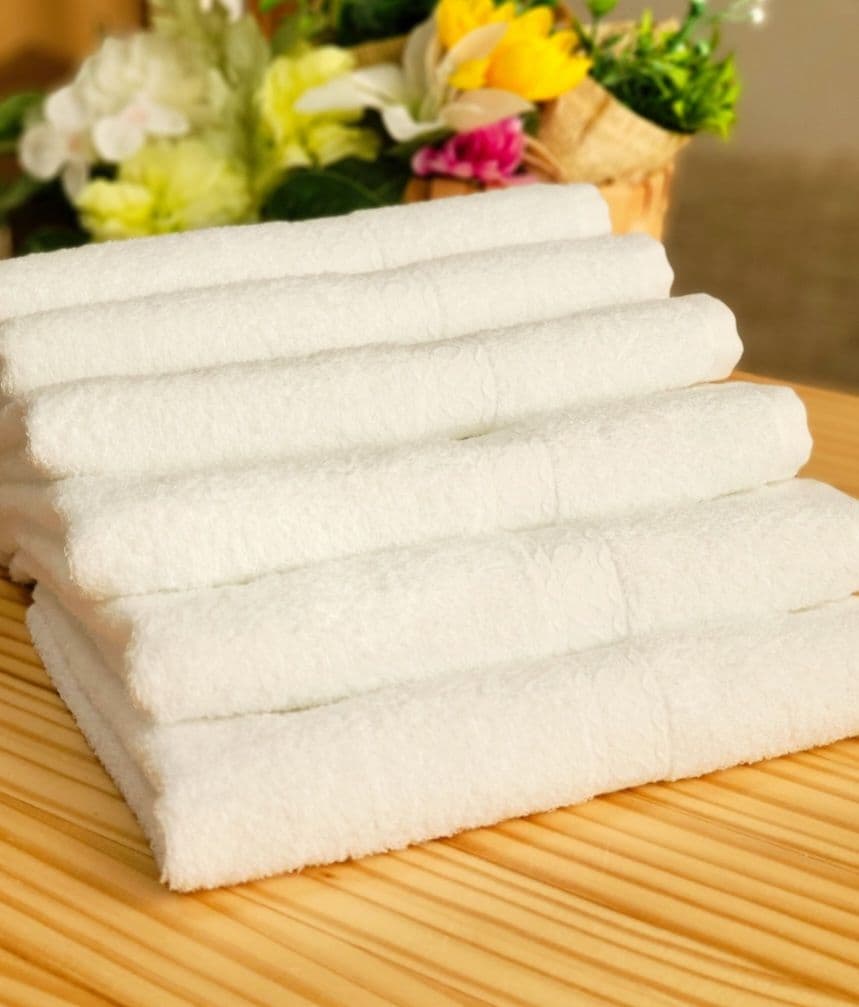 泉州タオル 高級綿糸ホワイトフェイスタオルセット20枚 タオル新品 まとめ売り