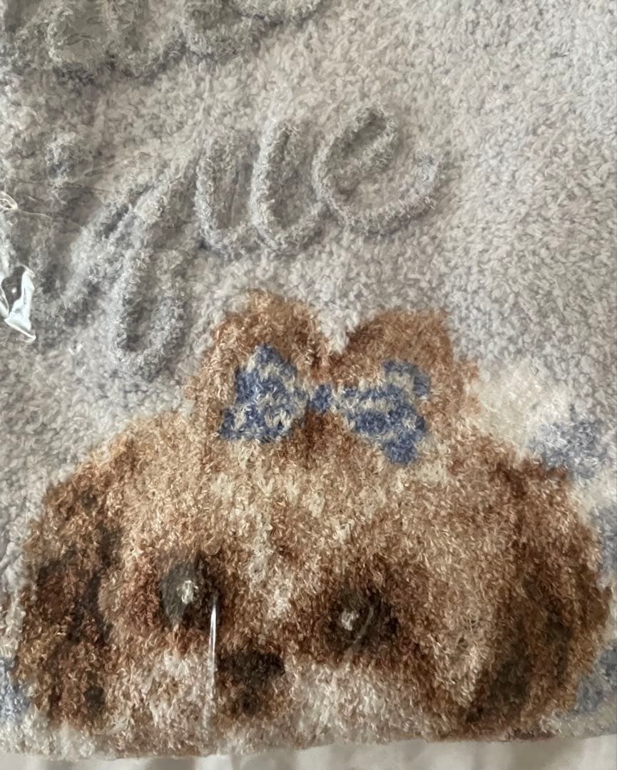 ジェラートピケ シーズージャガードプルオーバー　ブルー