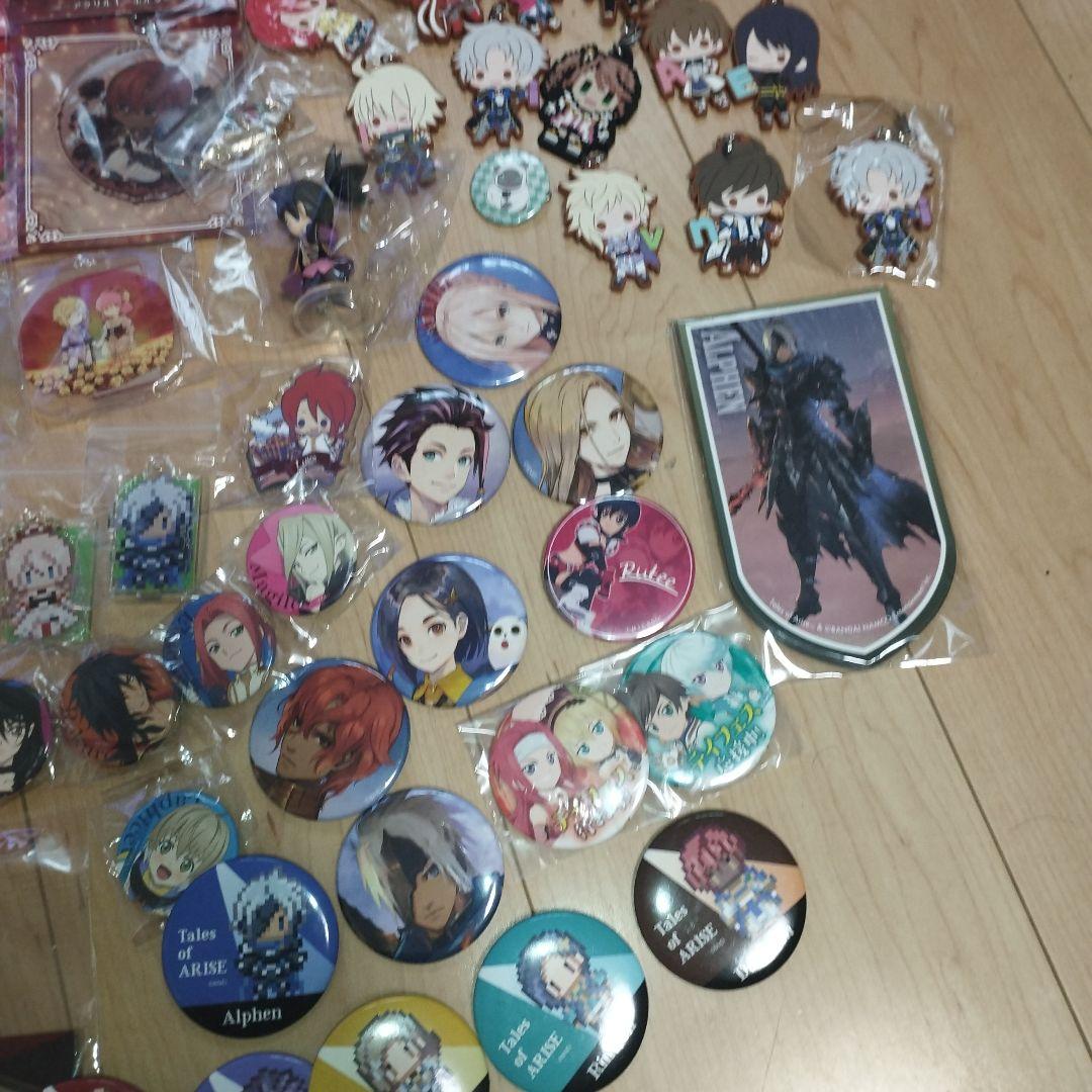 大量　73点　テイルズ　グッズ　まとめ売り　缶バッジ　アクリル