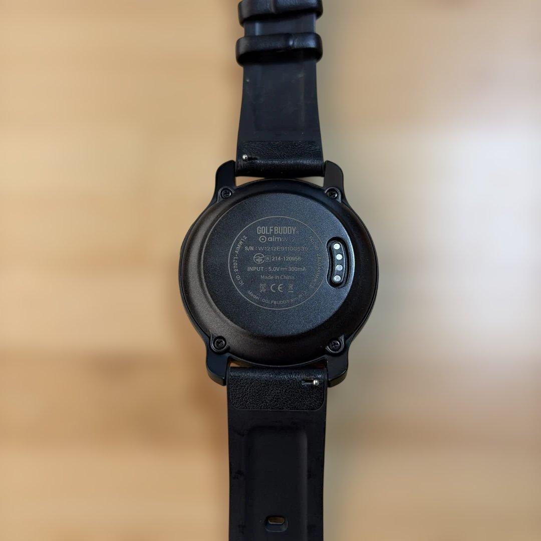 【美品】GOLF BUDDY aim W12 ゴルフウォッチ