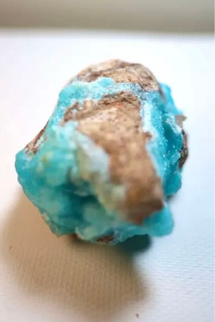 希少 コンゴ Mfouati鉱山 ブルーヘミモルファイト　鉱物標本　原石　結晶