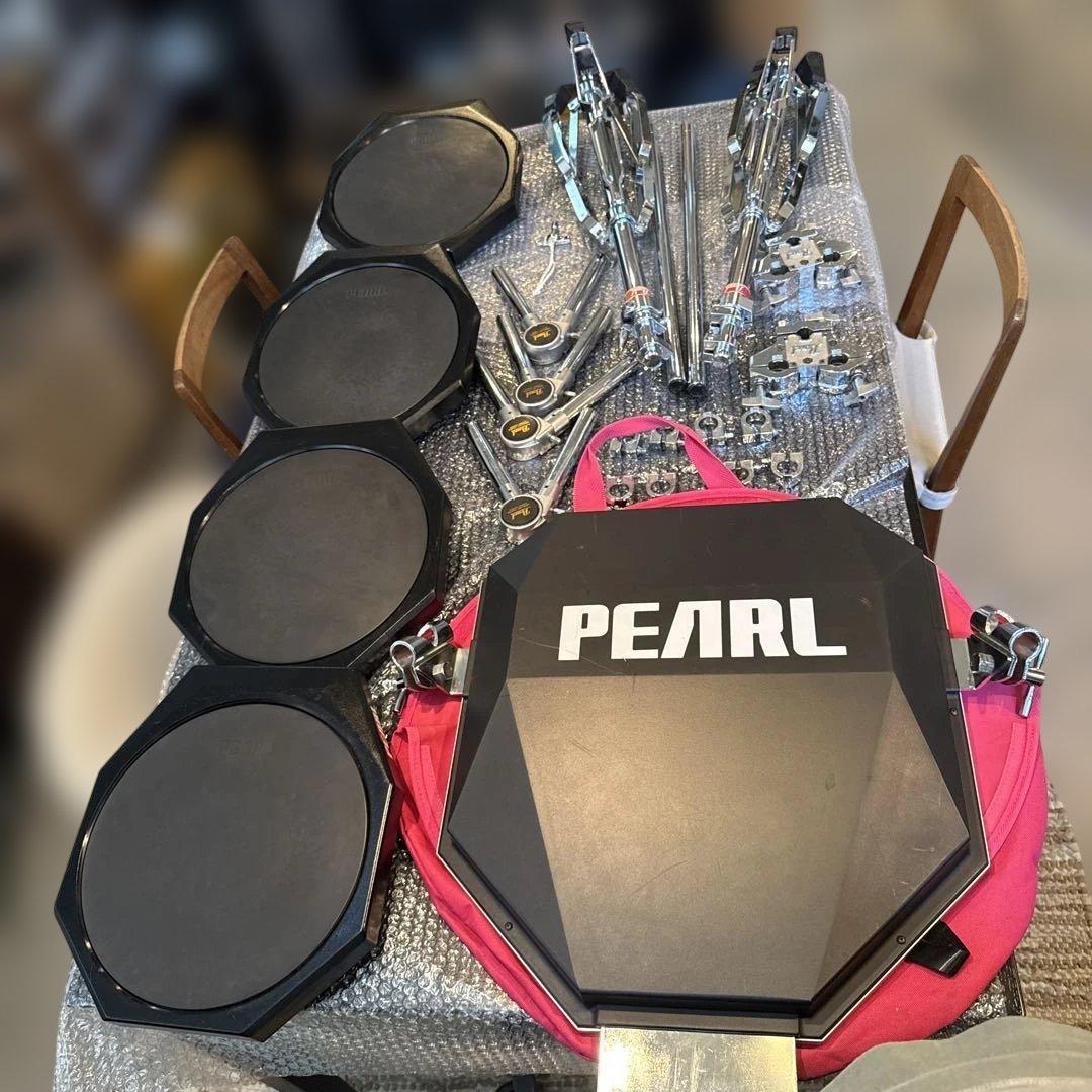 希少品 PEARL Drum-X パッド 5枚セットシンセ電子ドラム⭐︎
