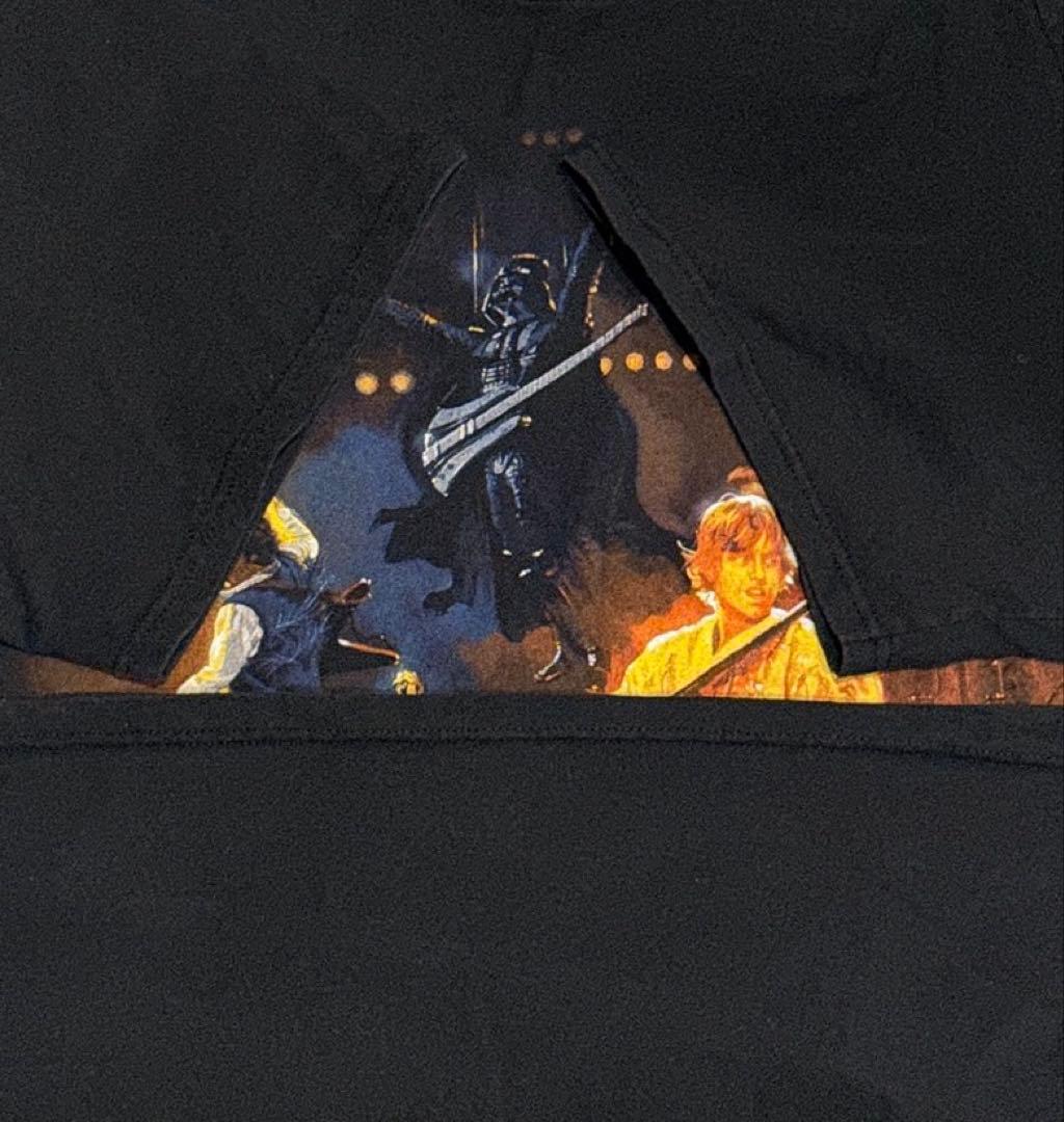 【激レア】STAR WARS スター・ウォーズ バンド Tシャツ 黒 大きめ
