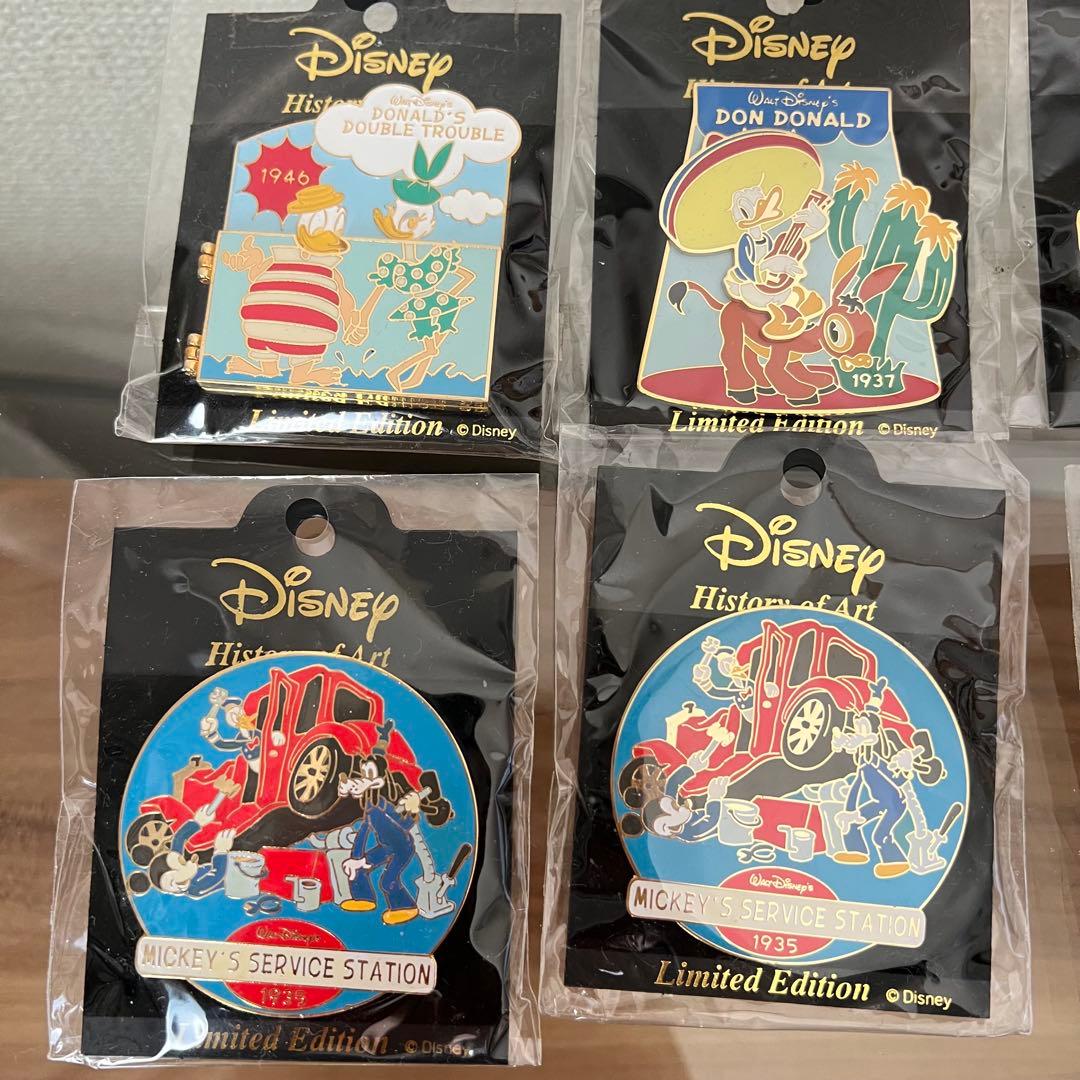 Disney History of Art キャラクター ピンバッジ　ディズニー