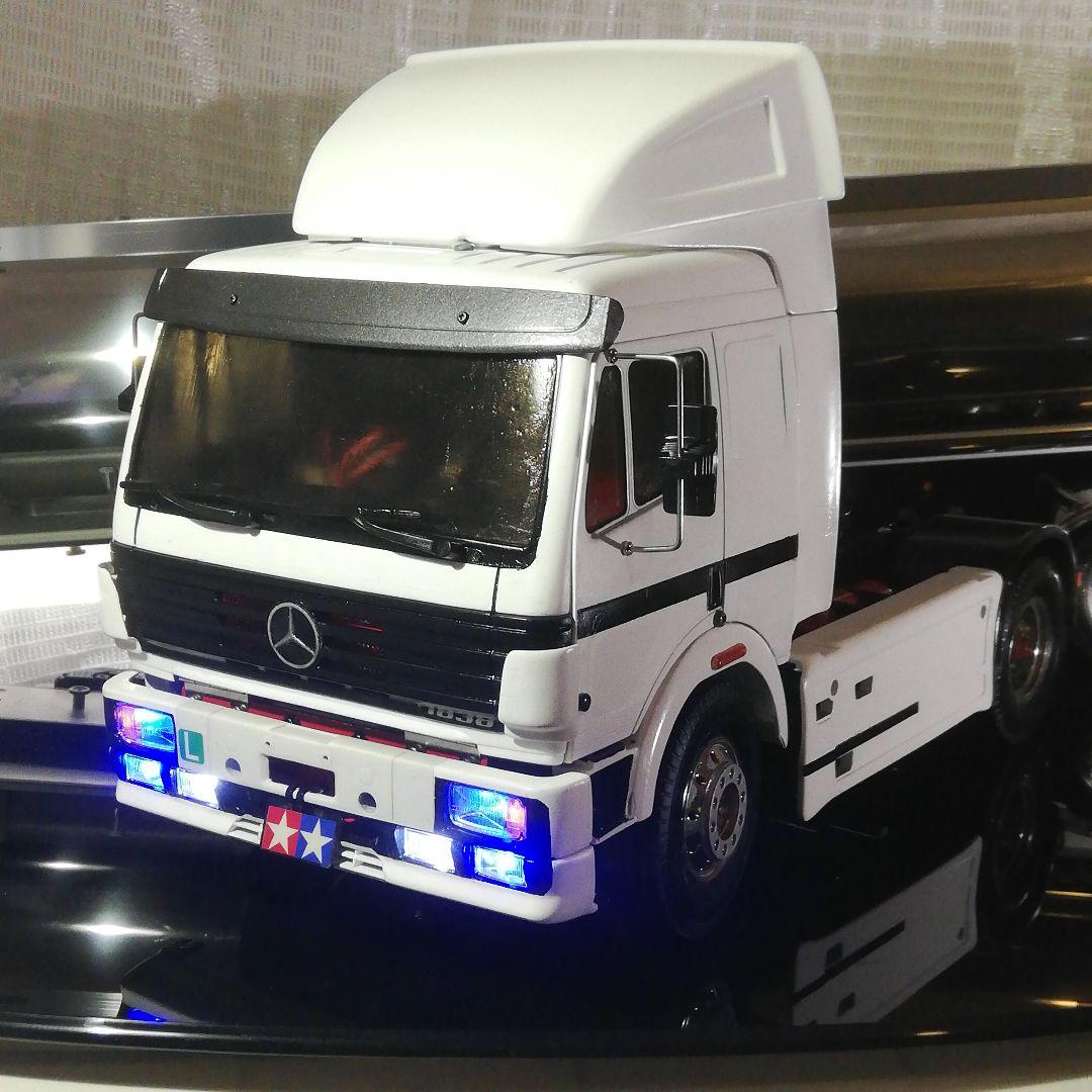 タミヤ ラジコン 1/14 タンクトレーラー メルセデス ベンツ 1838LS