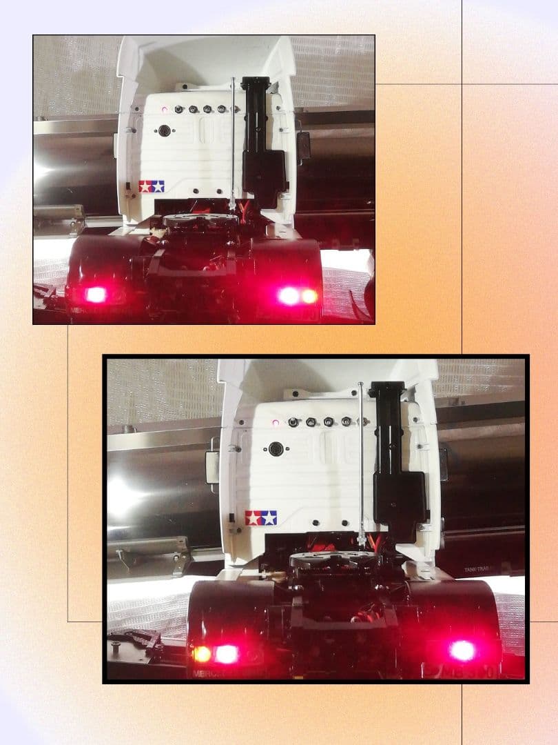 タミヤ ラジコン 1/14 タンクトレーラー メルセデス ベンツ 1838LS