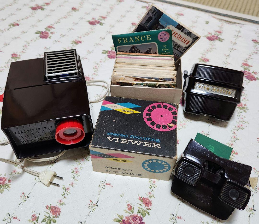 希少品！アメリカ製　　アンティーク　ディズニー　回転式スライド映写機各種