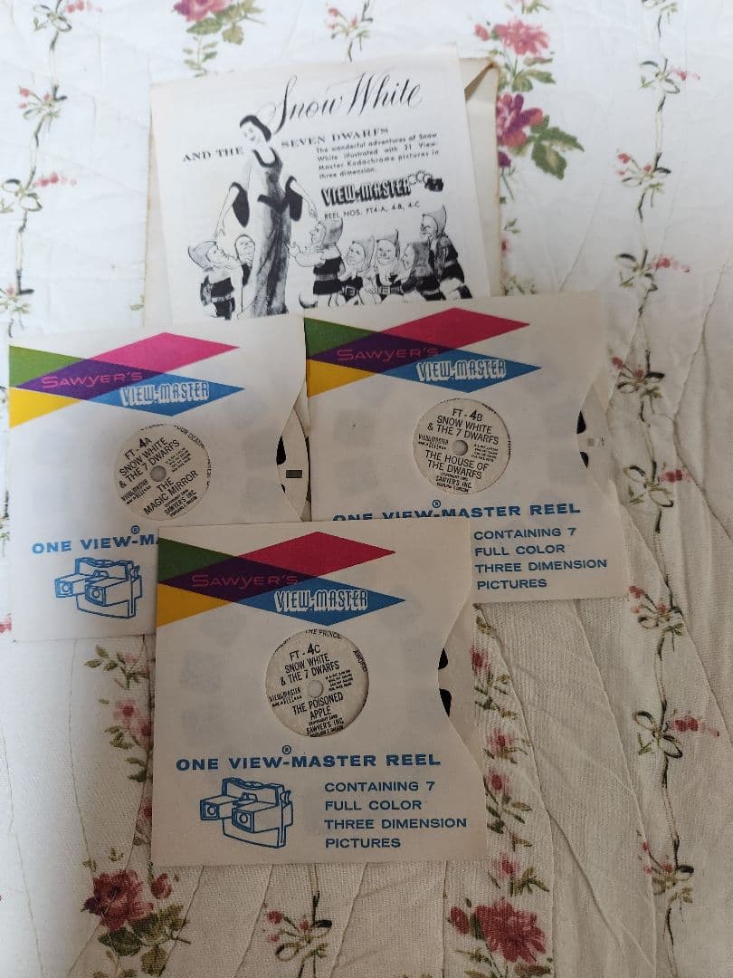 希少品！アメリカ製　　アンティーク　ディズニー　回転式スライド映写機各種