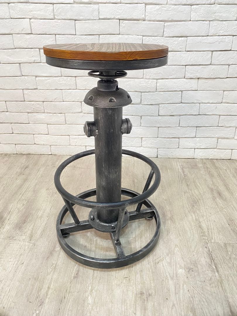 ⭐️【全国送料無料】定価5万円　ほぼ新品　 インダストリアル バースツール チェア