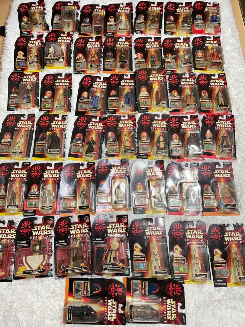 スターウォーズ エピソード1 ベーシックフィギュア 44体まとめ売り