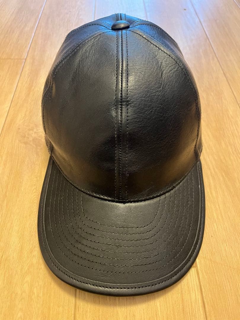 UNNAMED HEADWEAR レザーキャップ 栃木レザー 日本製 ブラック