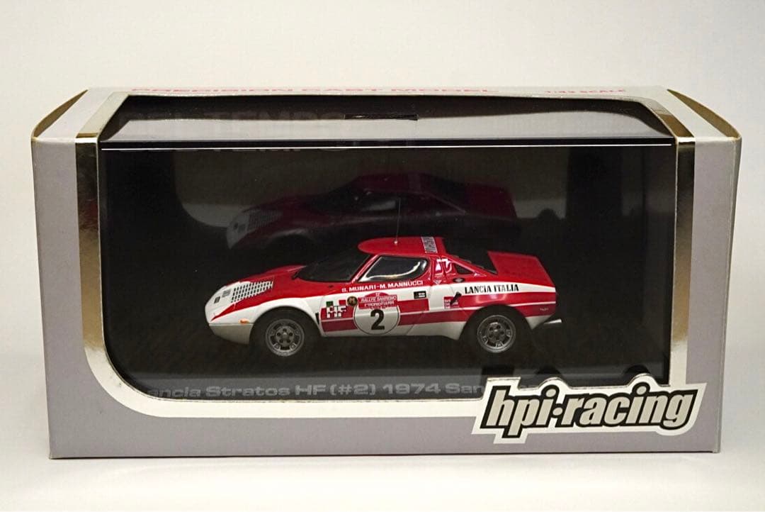 hpi ランチアストラトスHF 1974 サンレモ〈タバコデカール付〉