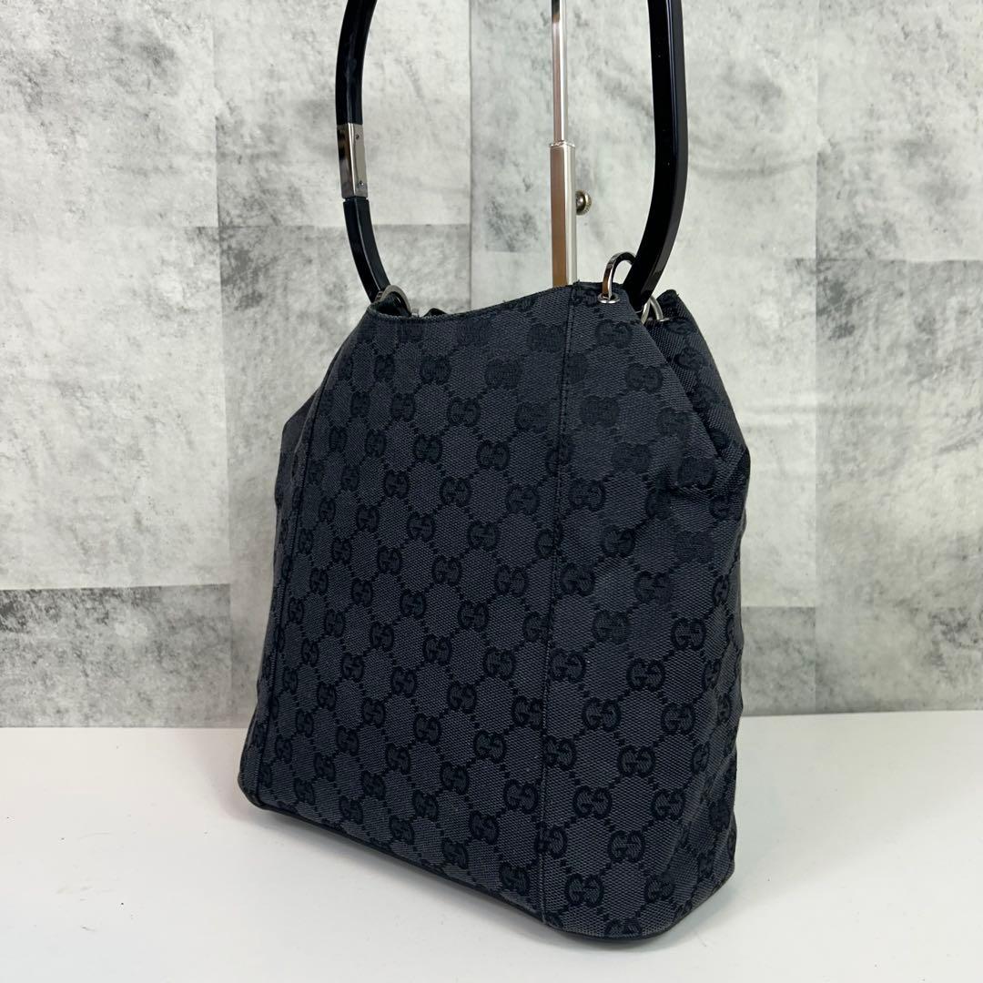 美品 希少 GUCCI オールドグッチ ハンドバッグ トムフォード期 GG 巾着