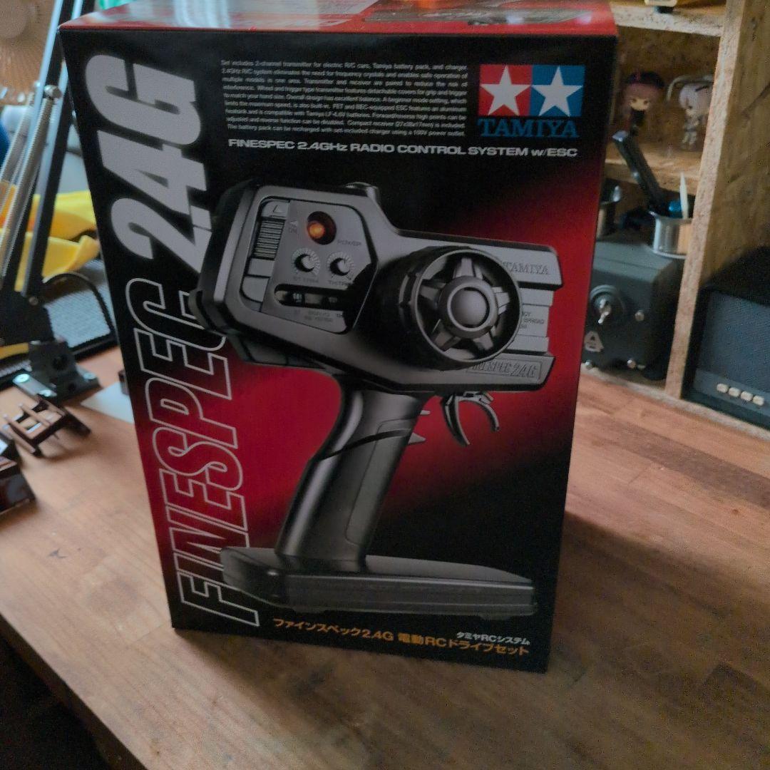 未走行タミヤCR01　ディフェンダー90　ジャングルグリーン2ウレタン塗装