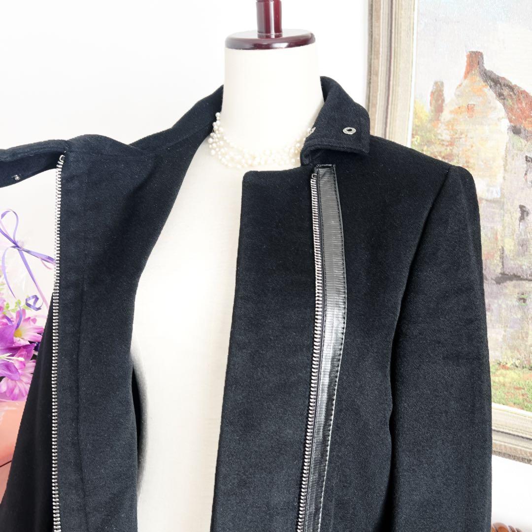 希少　Gucci〈グッチ〉 カシミヤ　ブレンド モード　チェスター　コート