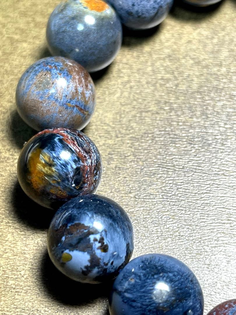 【新入荷】ブルーピーターサイトブレス約12㎜（新品未使用）ナミビア産　高品質