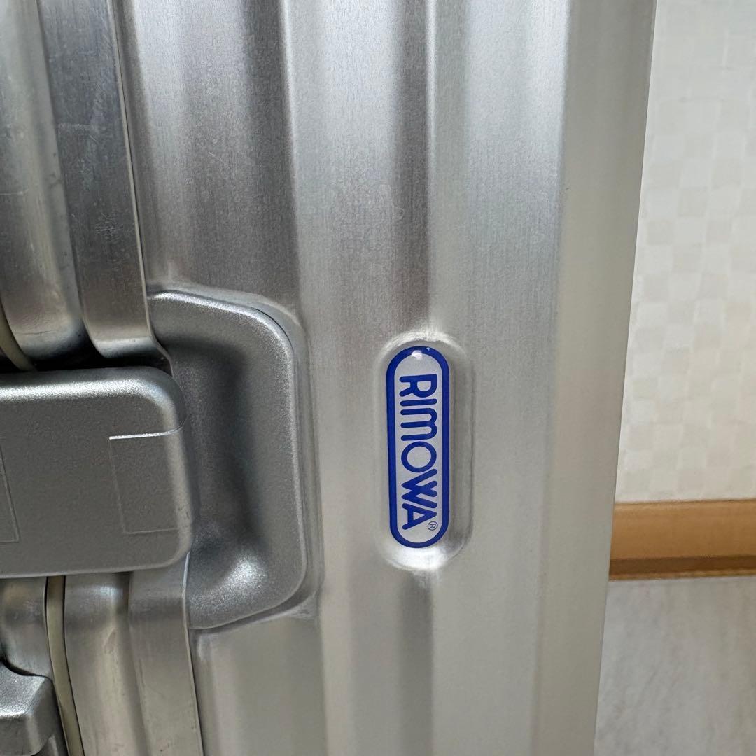 廃盤■RIMOWA リモワ 青ロゴ トパーズ 932.77 104L 4輪
