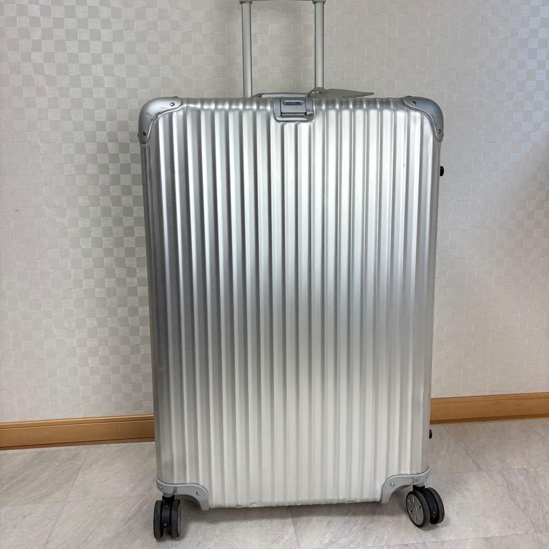 廃盤■RIMOWA リモワ 青ロゴ トパーズ 932.77 104L 4輪