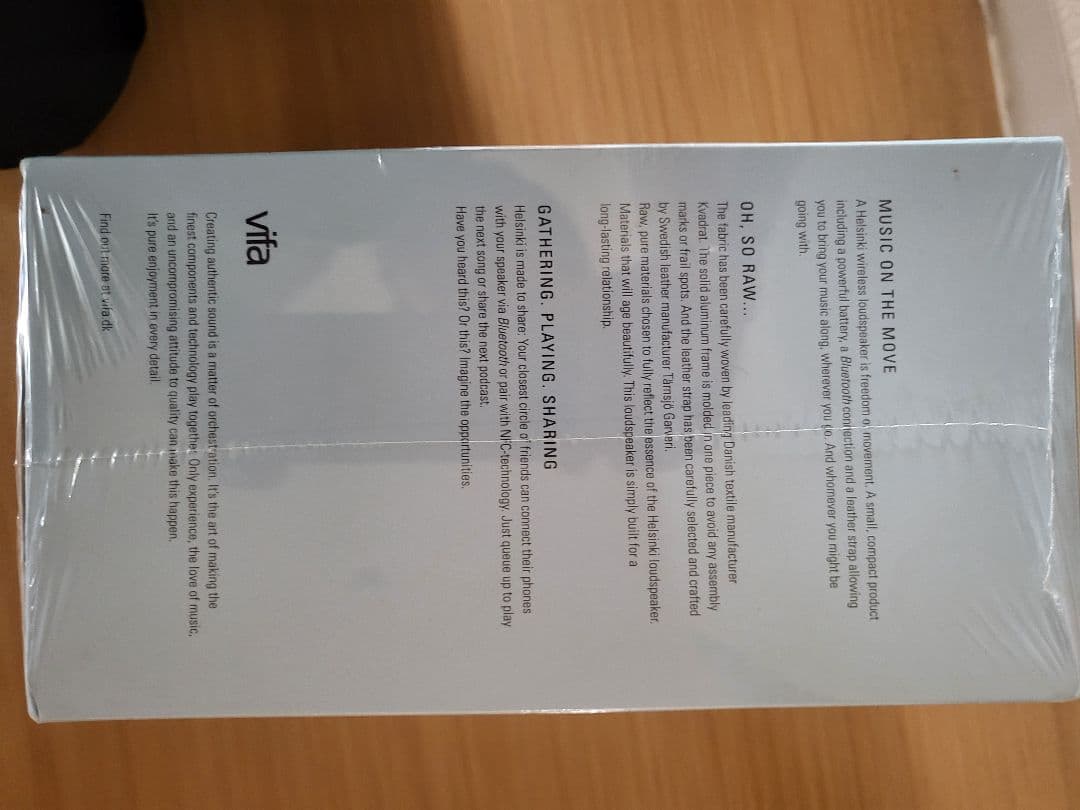 新品未使用 vifa kvadrat ポータブルスピーカー